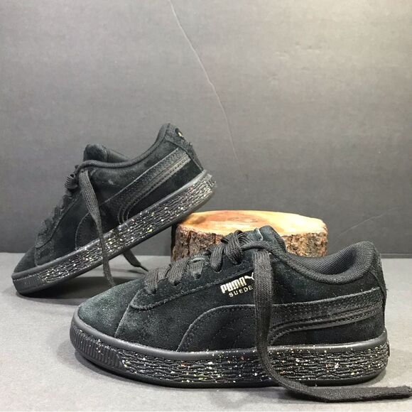 PUMA Classic Suede & Speckle Toddler Sneakers // Shoe Size-12C - Picture 3 of 7